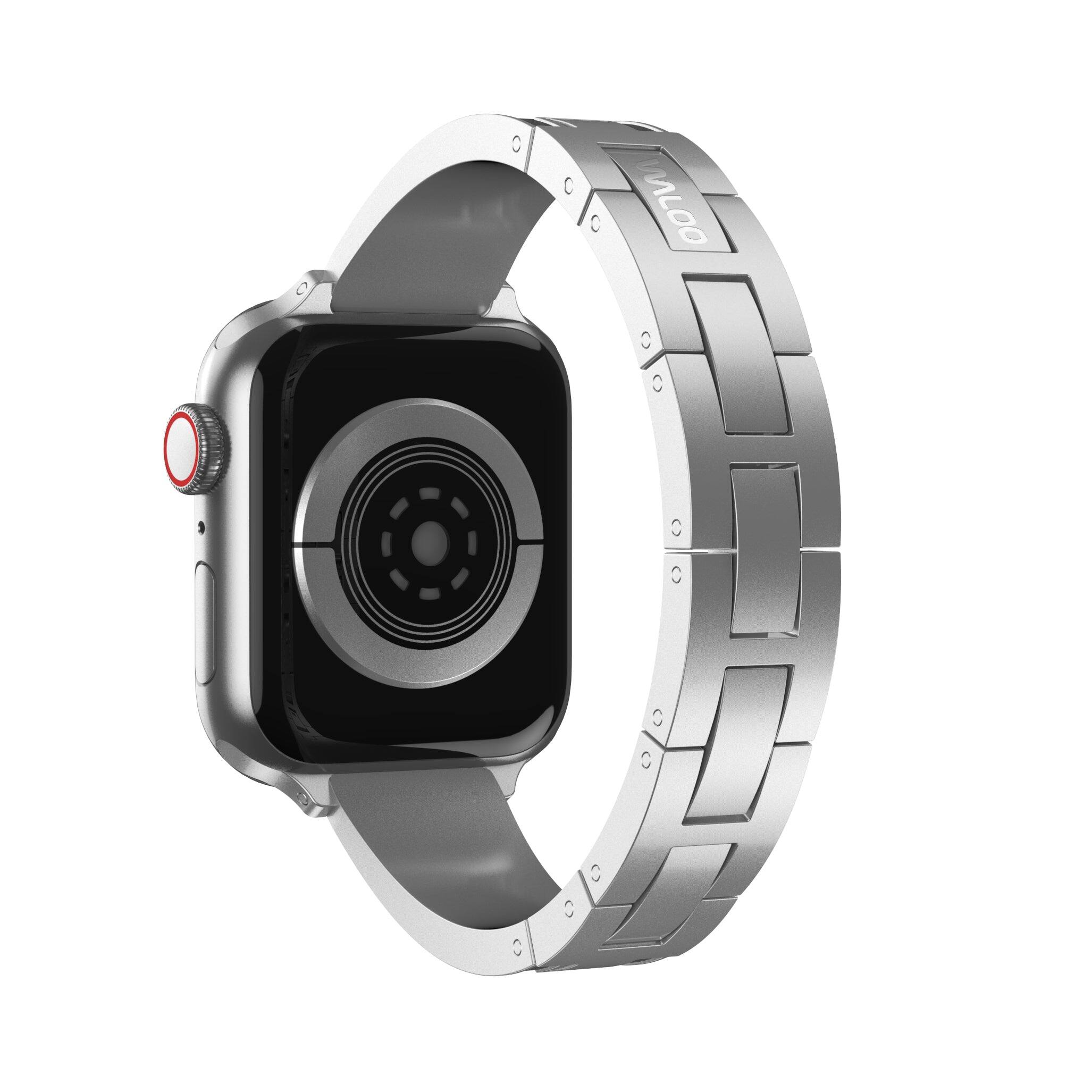 Alt View 3. Waloo - Waloo Diamond Studded Bracelet Band For Apple Watch - Rose Gold.