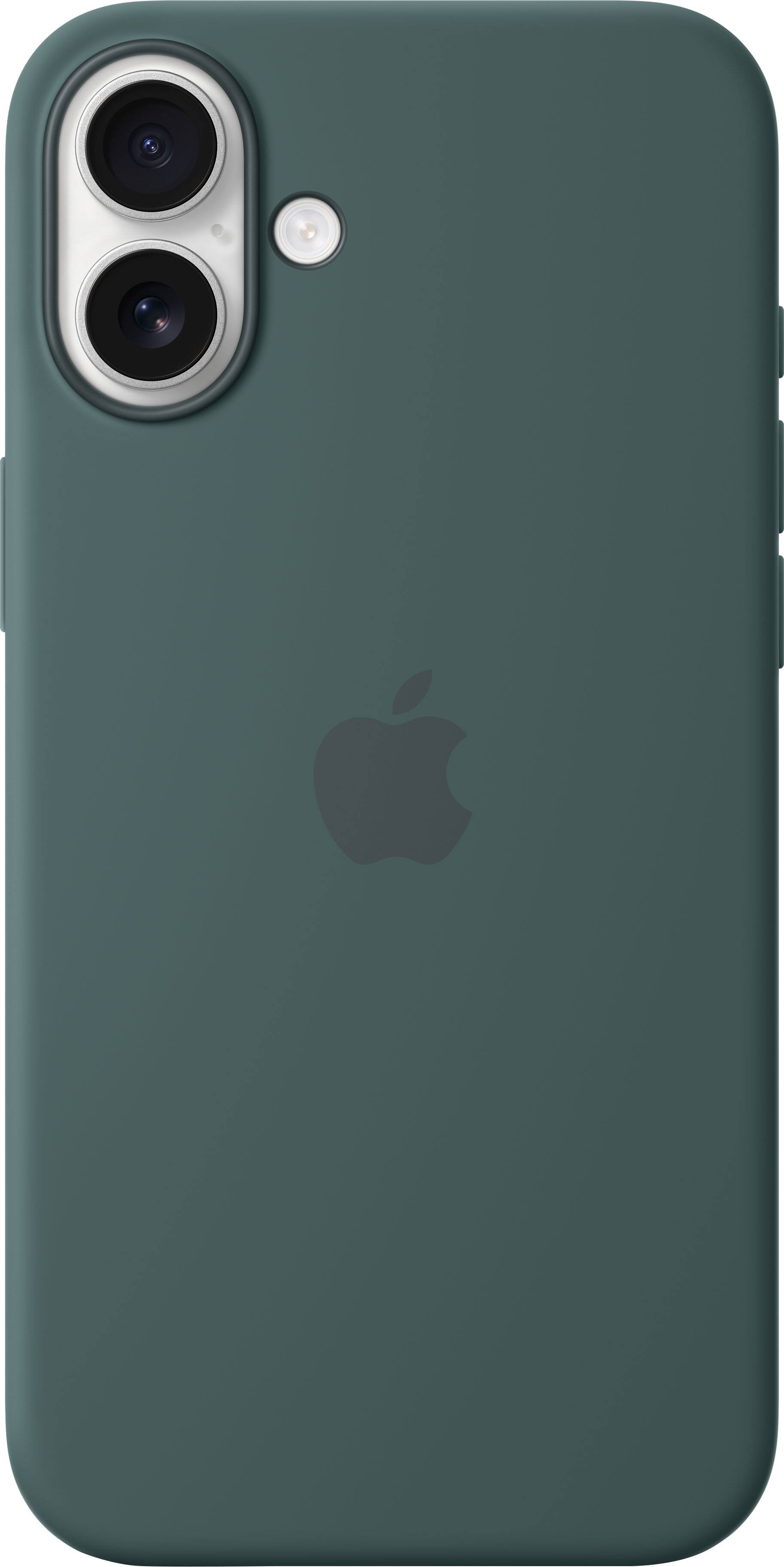 Alt View 13. Apple - iPhone 16 Plus Silicone Case with MagSafe - Lake Green.