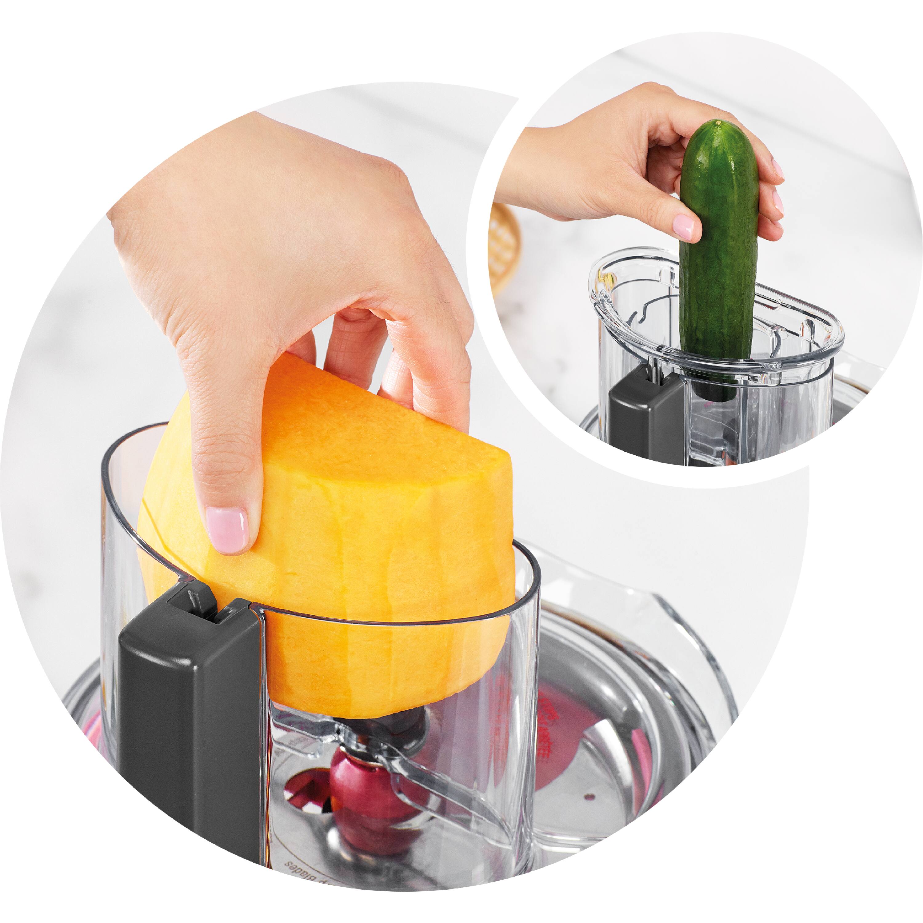 Alt View 1. Breville - the Paradice 9-Cup Food Processor - Damson Blue.