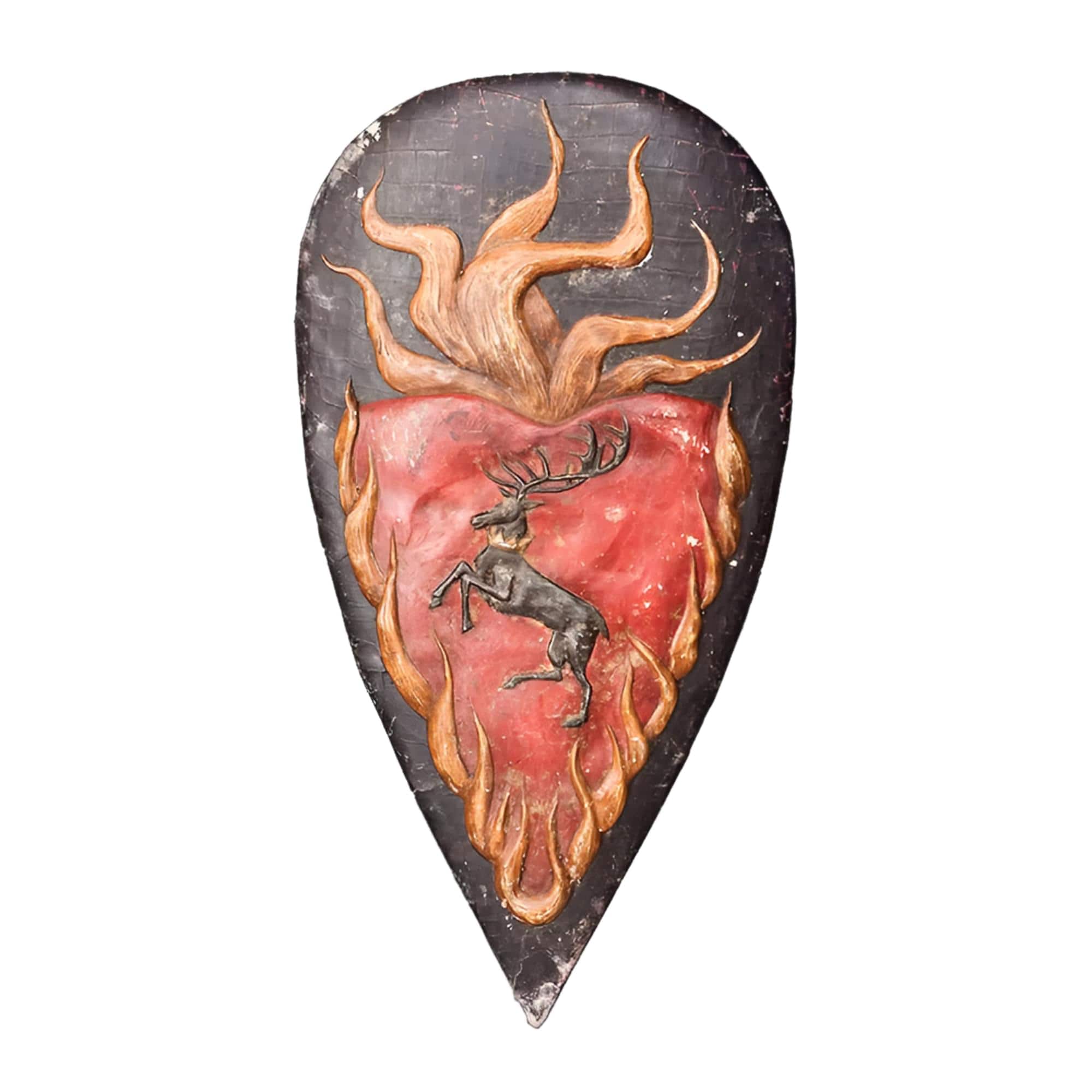 Dark Horse Comics - Game Of Thrones Shield Metal Pin Stannis - Black