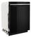 Angle. Whirlpool - 24" Top Control Built-In Stainless Steel Tub Dishwasher with 3rd Rack, Large Capacity, 47 dBA - Black.