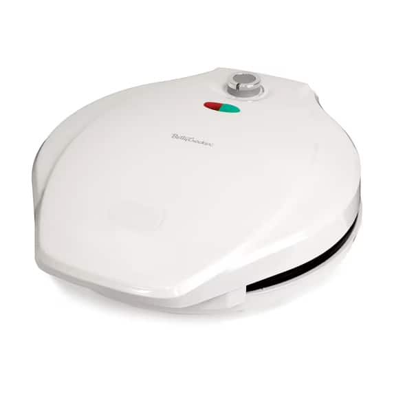 Betty Crocker - BC-4958 Kosher Temperature Control Pizza Maker, 12 inch - White