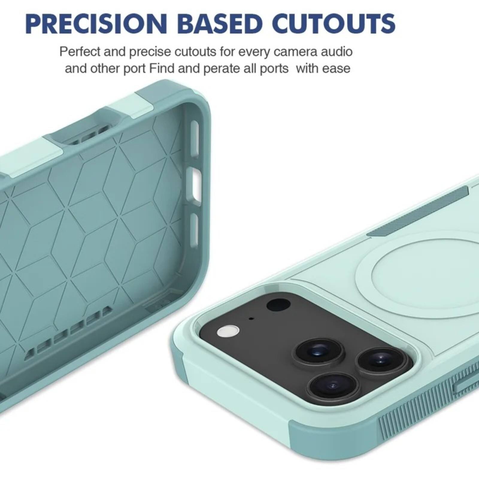 PRECISION BASED CUTOUTS  
Perfect and precise cutouts for every camera, audio, and other port. Find and operate all ports with ease