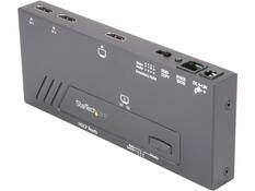 In1 In2 Video 4 3 2 1 Audio Inventory Auto EDID COPY DC 9-12V + (DCE) StarTech.com HDCP Ready Auto Switch S1 S2 Priority