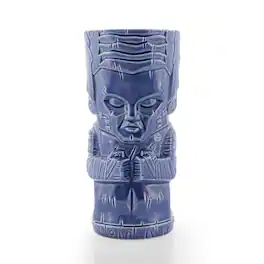 ThinkGeek - Geeki Tikis Monsters Frankenstein's Bride Ceramic Mug | Holds 20 Ounces - Blue