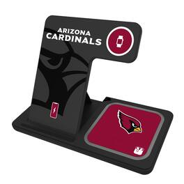 Keyscaper - Arizona Cardinals 3-In-1 Wireless Charger - Multicolor