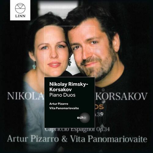 Nikolay Rimsky-Korsakov  
Piano Duos  

Artur Pizarro  
Vita Panomariovaite  

echo  
Capriccio Espagnol Op.34  

Artur Pizarro & Vita Panomariovaite  

LINN