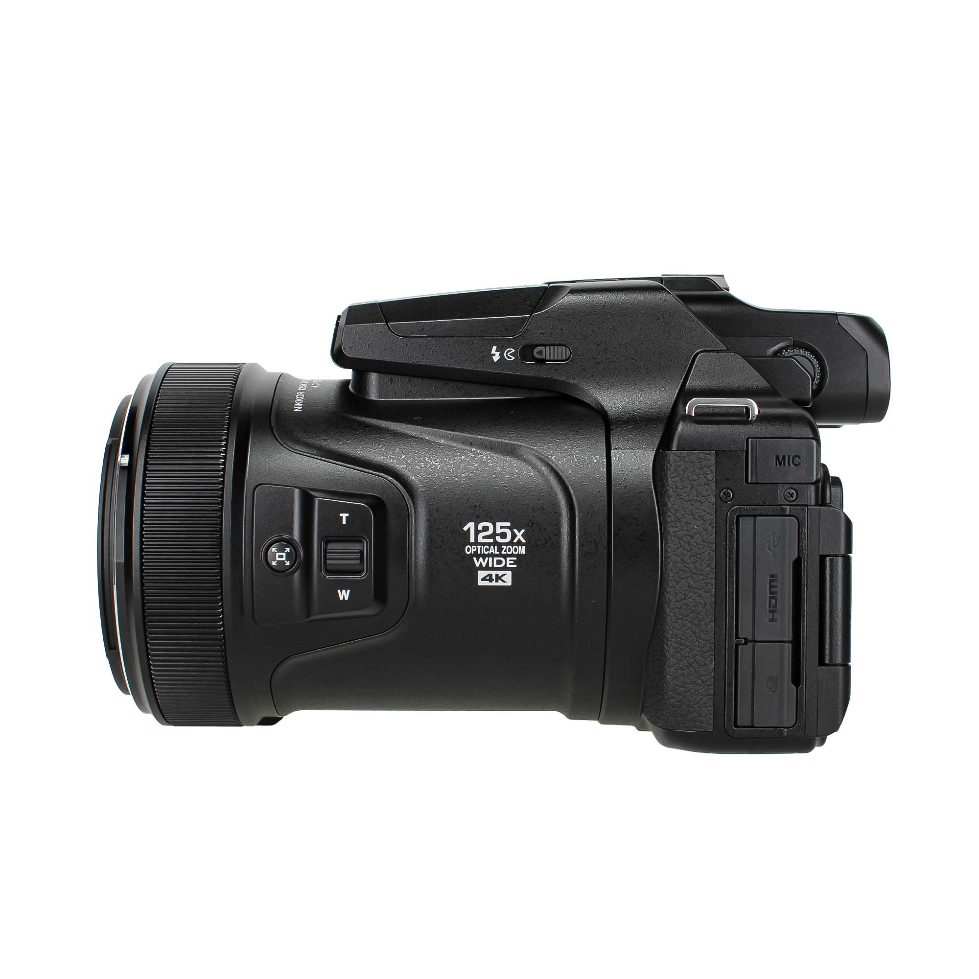 EN $3 C MIC B T W 125x OPTICAL 200M WIDE 4K HOM