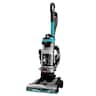 BISSELL - CleanView Rewind Upright Vacuum Cleaner - Black with Electric Blue accents