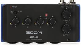 Zoom - AMS-44 USB Audio Interface, 4 Inputs, 4 Outputs, for Recording and Streaming on PC, Mac, iOS, and Android