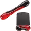Front. Kensington - Duo Gel Mouse & Keyboard Wrist Rest Bundle, Ergonomic Pads with Wrist Support, Cooling Gel, Non-Skid Backing - Red and Black.