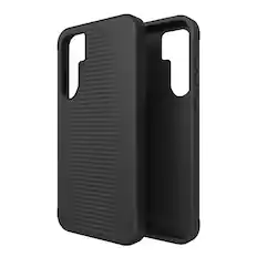 Front. ZAGG - Zagg Luxe Black Case - Samsung Galaxy A35 5G - Black.