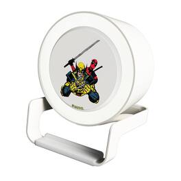 Keyscaper - Marvel Badge Night Light Charger and Bluetooth Speaker - Deadpool Wolverine 3