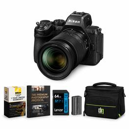 Bundle - Nikon - Z 30 Mirrorless Camera w/ 2 Lens Kit 16-50mm & 50-250mm + Deco Essentials eBook Package