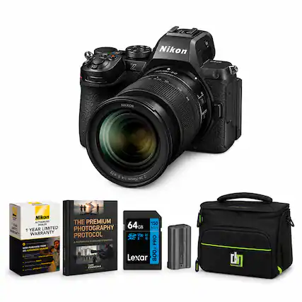Z Nikon NIKKOR I RC 072 S 1:4 2 24-70mm | - Nikon I AUTHORIZED THE PREMIUM 150 TEAR DEALER 64G8 LIMITED PHOTOGRAPHY GB M5/s 1 YEAR WARRANTY PROTOCOL 52 V30 1 XC I A MASTERCLASS - BUTIN SPESATOE PRO PURLHAAE n MTIH PEALIA An AUTHORIZED - - 800 - - - I - - - Lexar - - i - - Care - - - DEND - - - ESSENTIALE - -