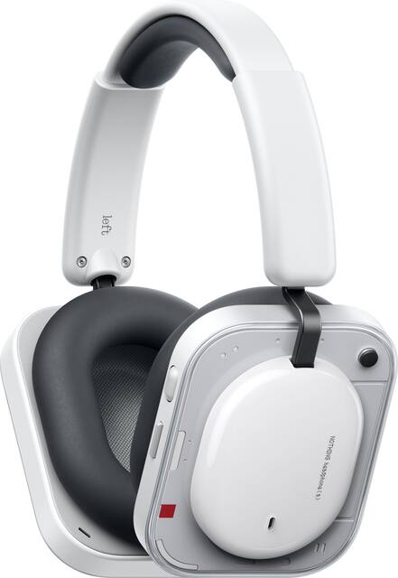 Nothing - Headphone (a) Wireless Over-Ear Bluetooth Headphones - White