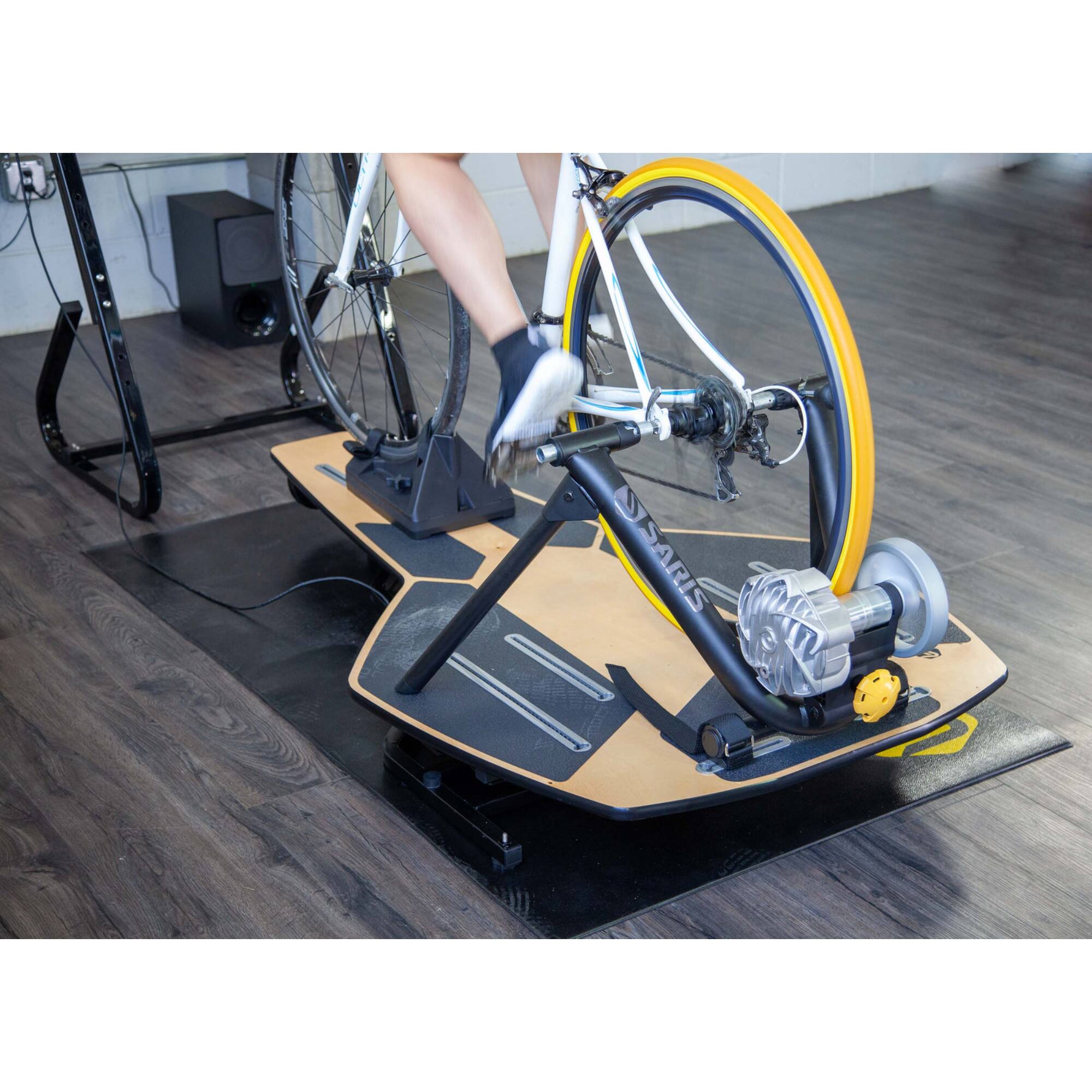 Alt View 2. Saris - Bike Trainer Tire - Durable, Double Tread Layer Trainer Tire for Rear Wheel Bike Trainers - Black.