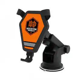 Keyscaper - Houston Dynamo FC Stripe Design Wireless Car Charger - Multicolor