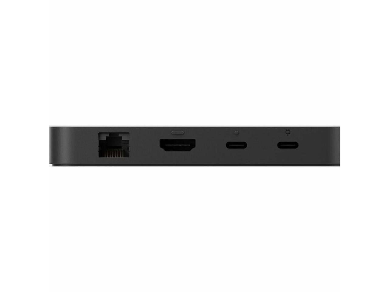 Alt View 4. Microsoft - Microsoft Surface USB4 Dock for Business, Black.