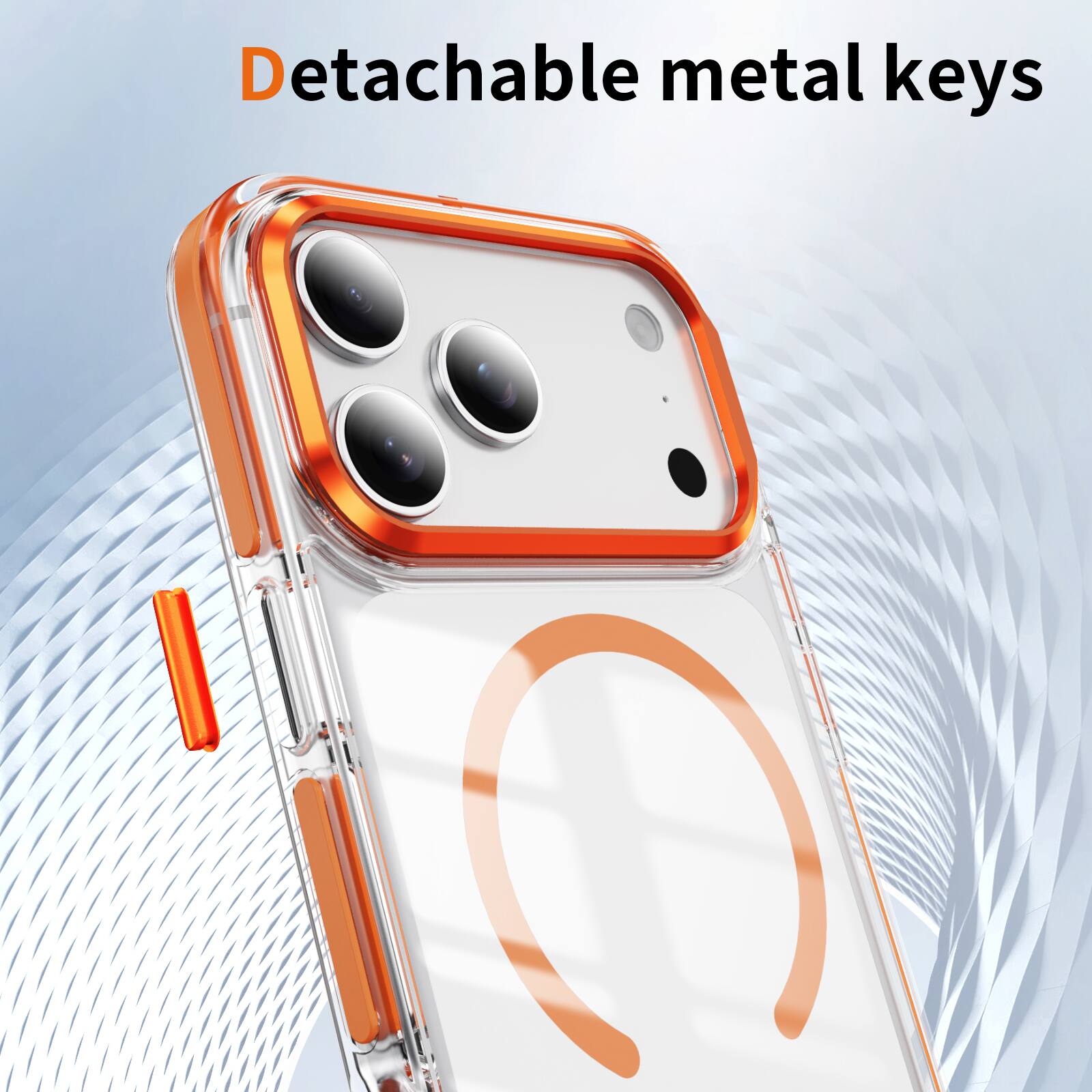 Detachable metal keys