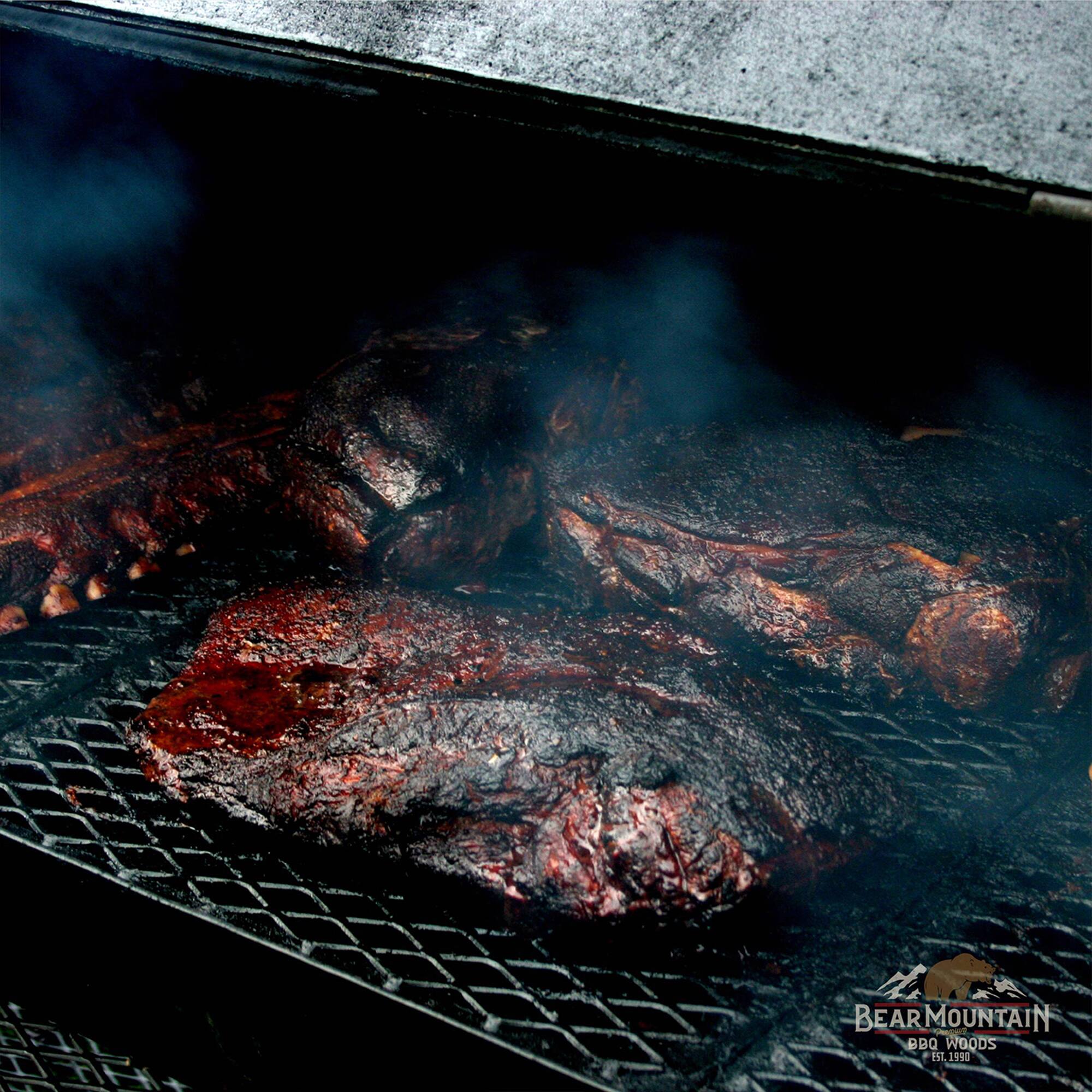 BEAR MOUNTAIN BBQ WOODS Est. 1990