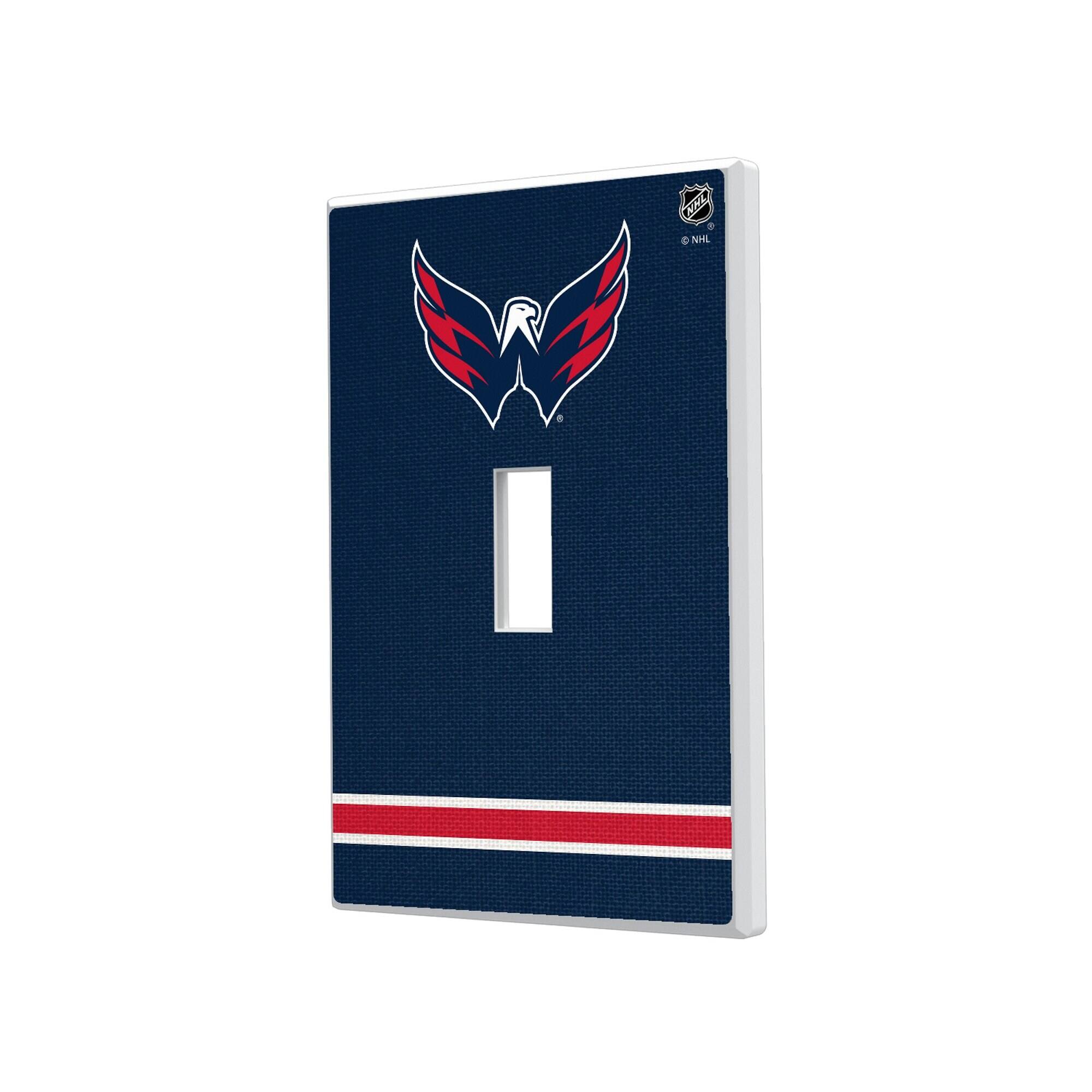 Keyscaper - Washington Capitals Single Toggle Lightswitch Plate - Multicolor price history on PriceWatchPro