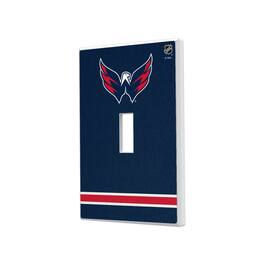 Keyscaper - Washington Capitals Single Toggle Lightswitch Plate - Multicolor