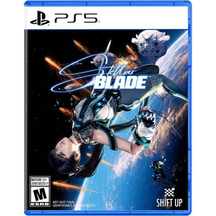 PS5
S.T.A.L.K.E.R. BLADE
MATURE 17+
JEUNES ADULTES 17+
M
ART NOT FINAL
GRAPHISMES NON FINALISÉS
SHIFT UP - M (Mature 17+)