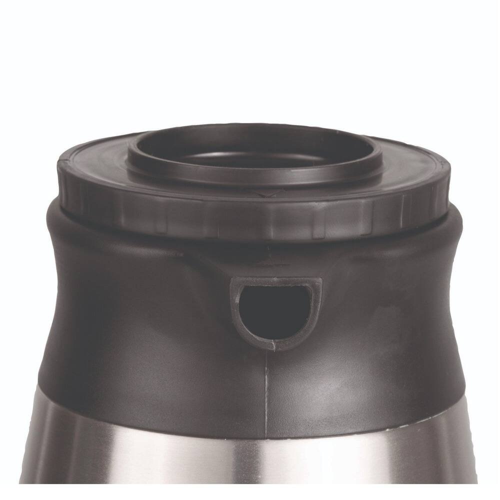 Alt View 1. BUNN - BUNN 39430.0000 1.9 L Thermal Pitcher - Stainless Steel/Black - Stainless Steel/Black.