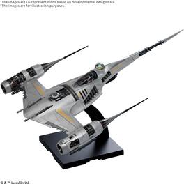 Bandai - Hobby - Star Wars: The Mandalorian - 1/48 Model Kit - N-1 Starfighter - COLLECTIBLES - Multicolor