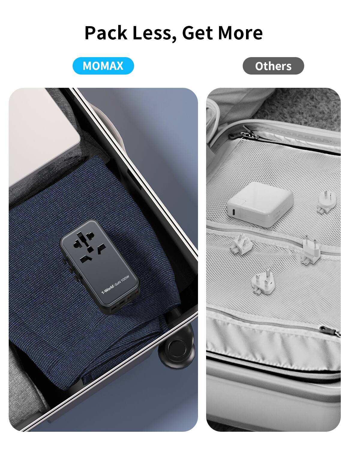 Pack Less, Get More

MOMAX

Others

1-World GoN100W