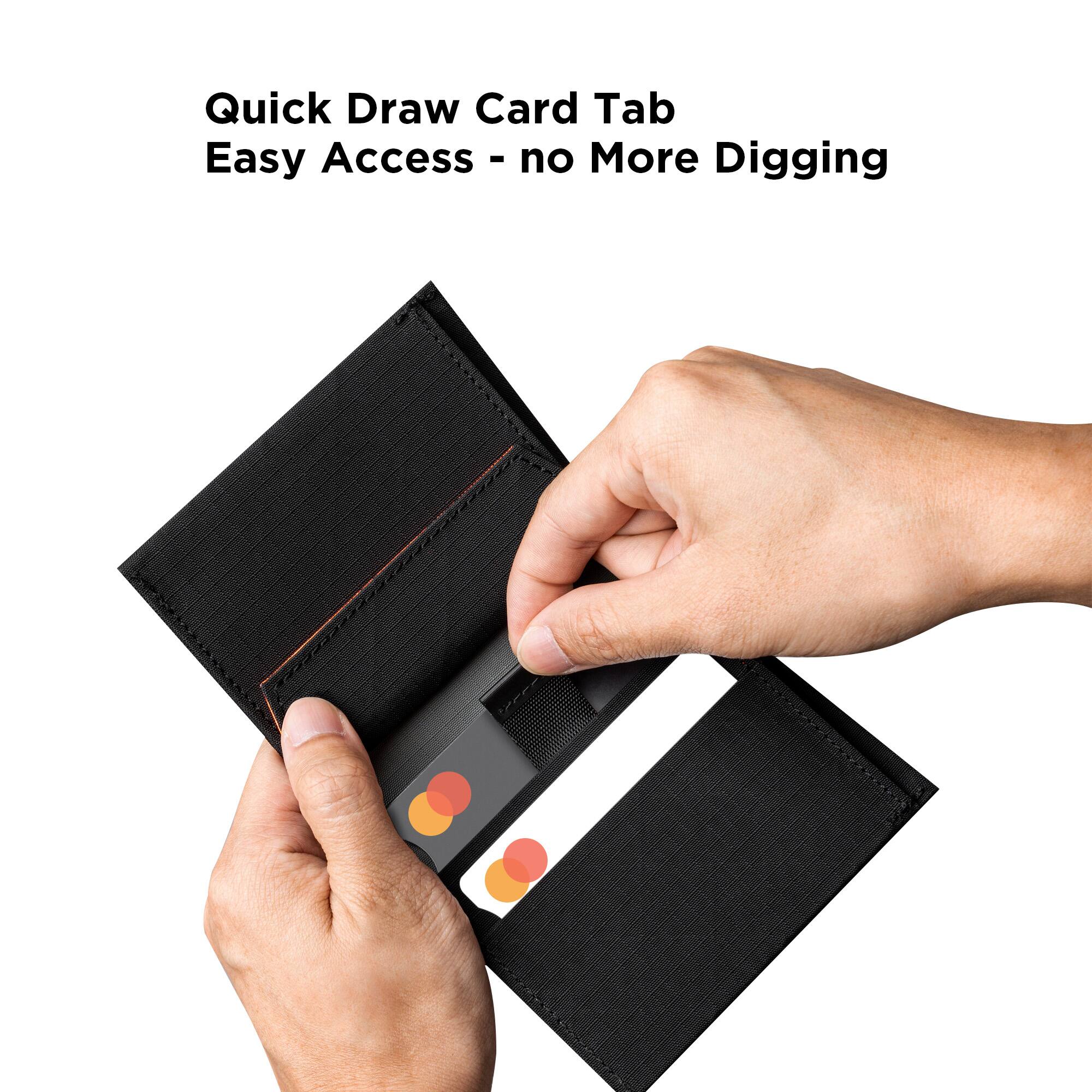 Quick Draw Card Tab  
Easy Access - no More Digging