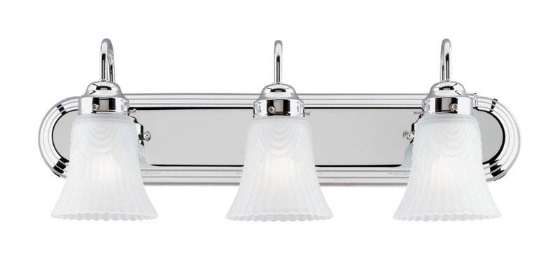 Angle. Westinghouse - Westinghouse 3-Light Chrome Wall Sconce.