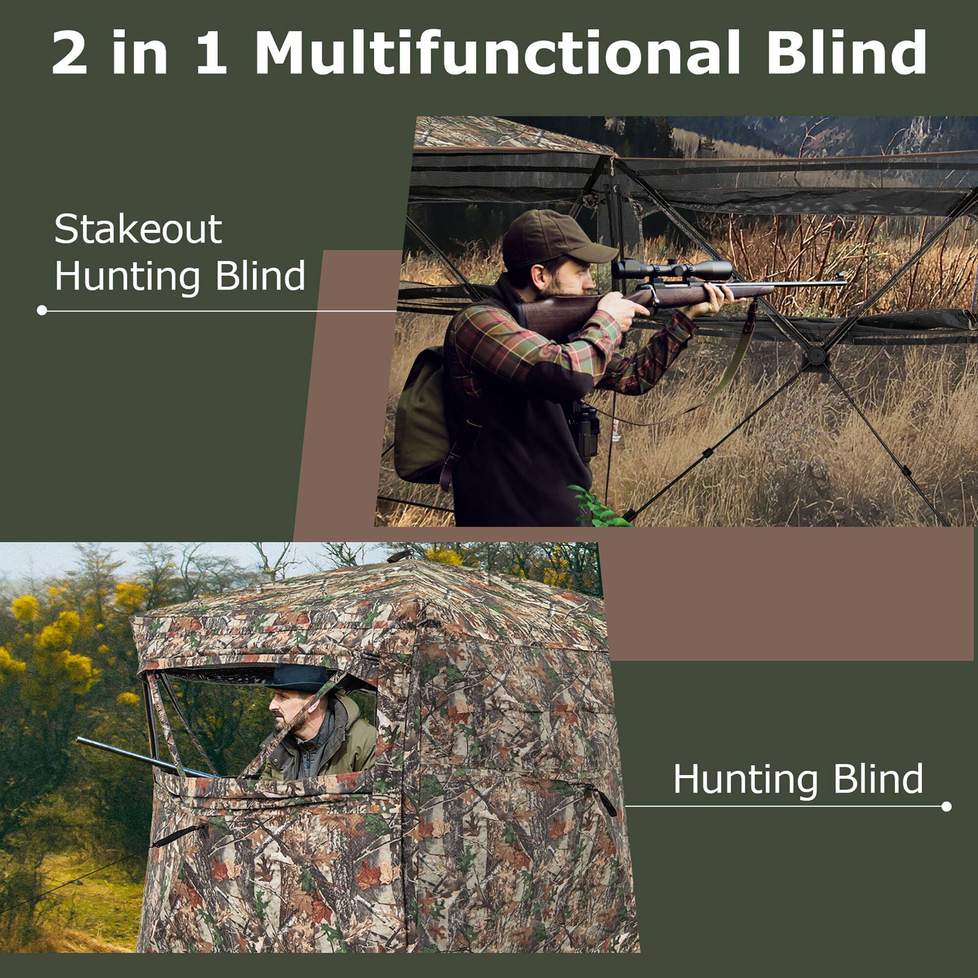 2 in 1 Multifunctional Blind

Stakeout Hunting Blind

Hunting Blind
