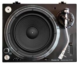 PopMarket - Speaker - Graphic Turntable Slip Mat - VINYL ACCESSORIES - Multicolor