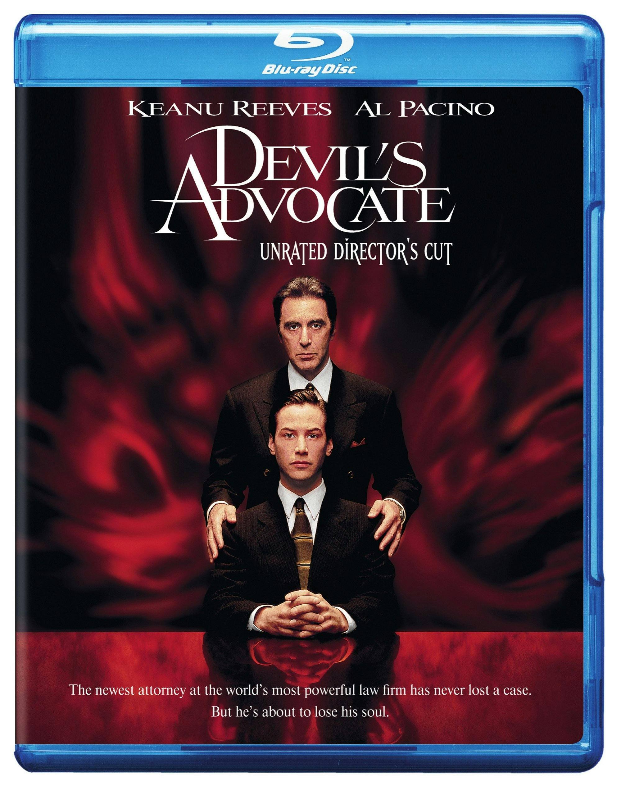 Front. Devil's Advocate (Blu-ray Unrated Director's Cut) [Blu-ray].
