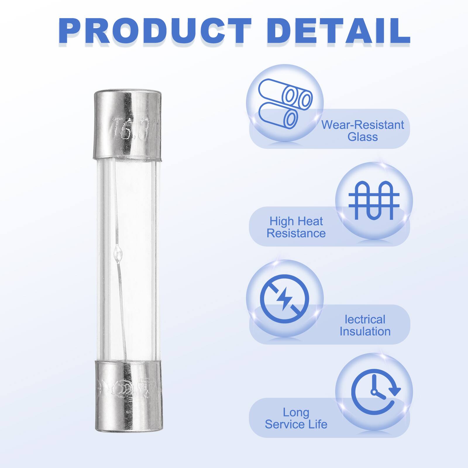 PRODUCT DETAIL

- Wear-Resistant Glass
- High Heat Resistance
- Electrical Insulation
- Long Service Life