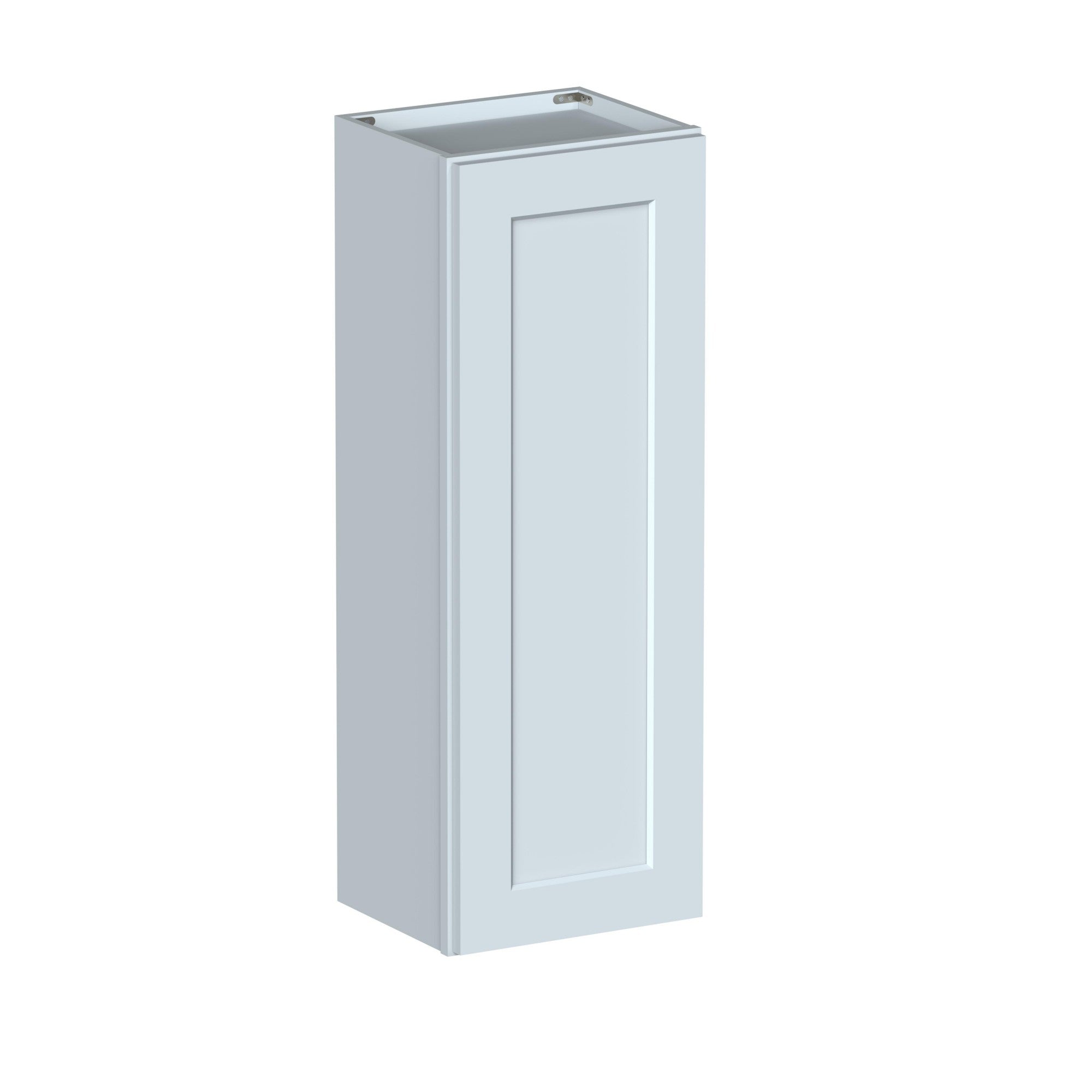 Alt View 1. Boyel Living - 15in.W x12in.D x42in.H Dove Gray WALL CABINET Fully assembled Cabinet With One HDF Door - Gray.