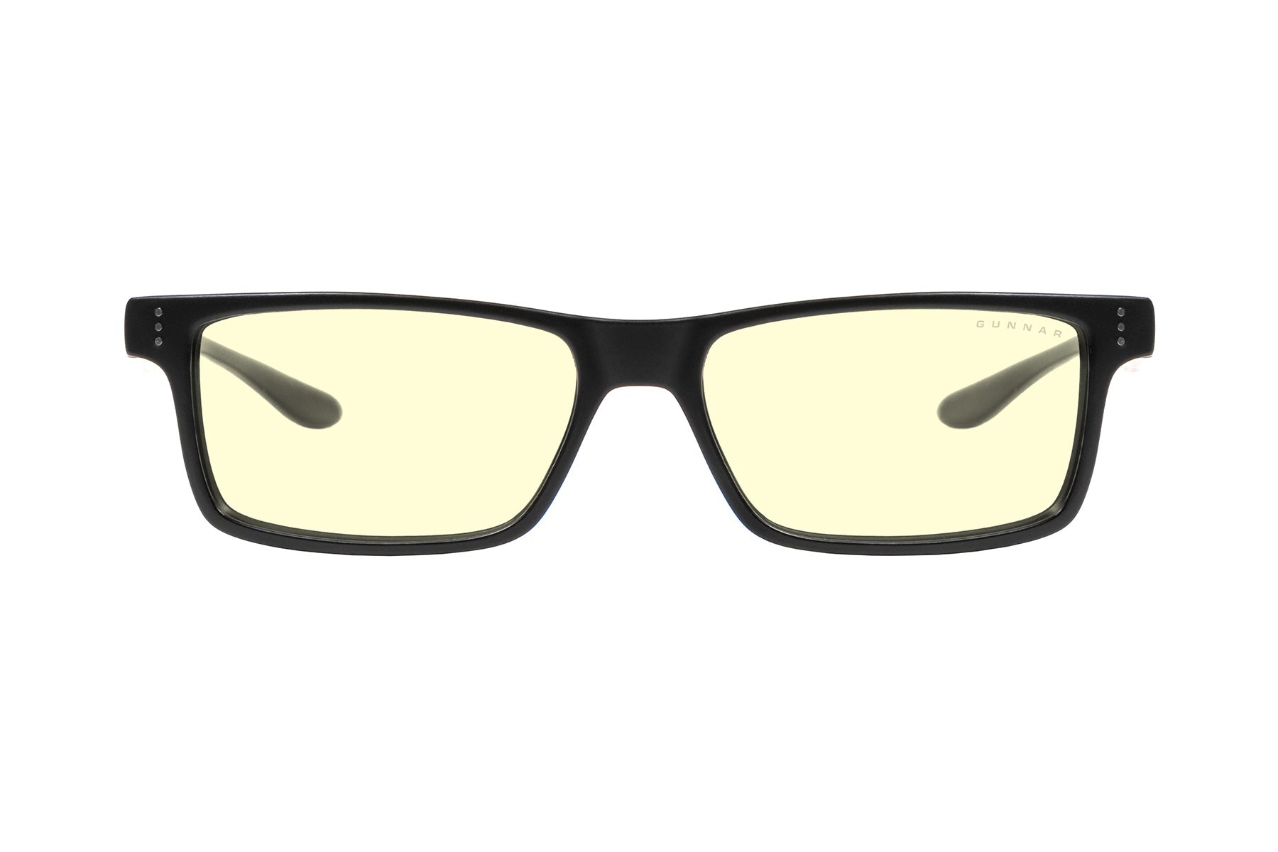 Alt View 4. GUNNAR - GUNNAR Gaming Glasses  -  Cruz, Onyx, Amber Neutral Lens - Blue Light Blocking, Relieve Dry Eye, For Cross Room Veiwing - Onyx.