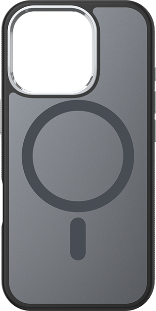 Front. Body Glove - Reflector with MagSafe Case iPhone 16 Pro  - Black - Black.