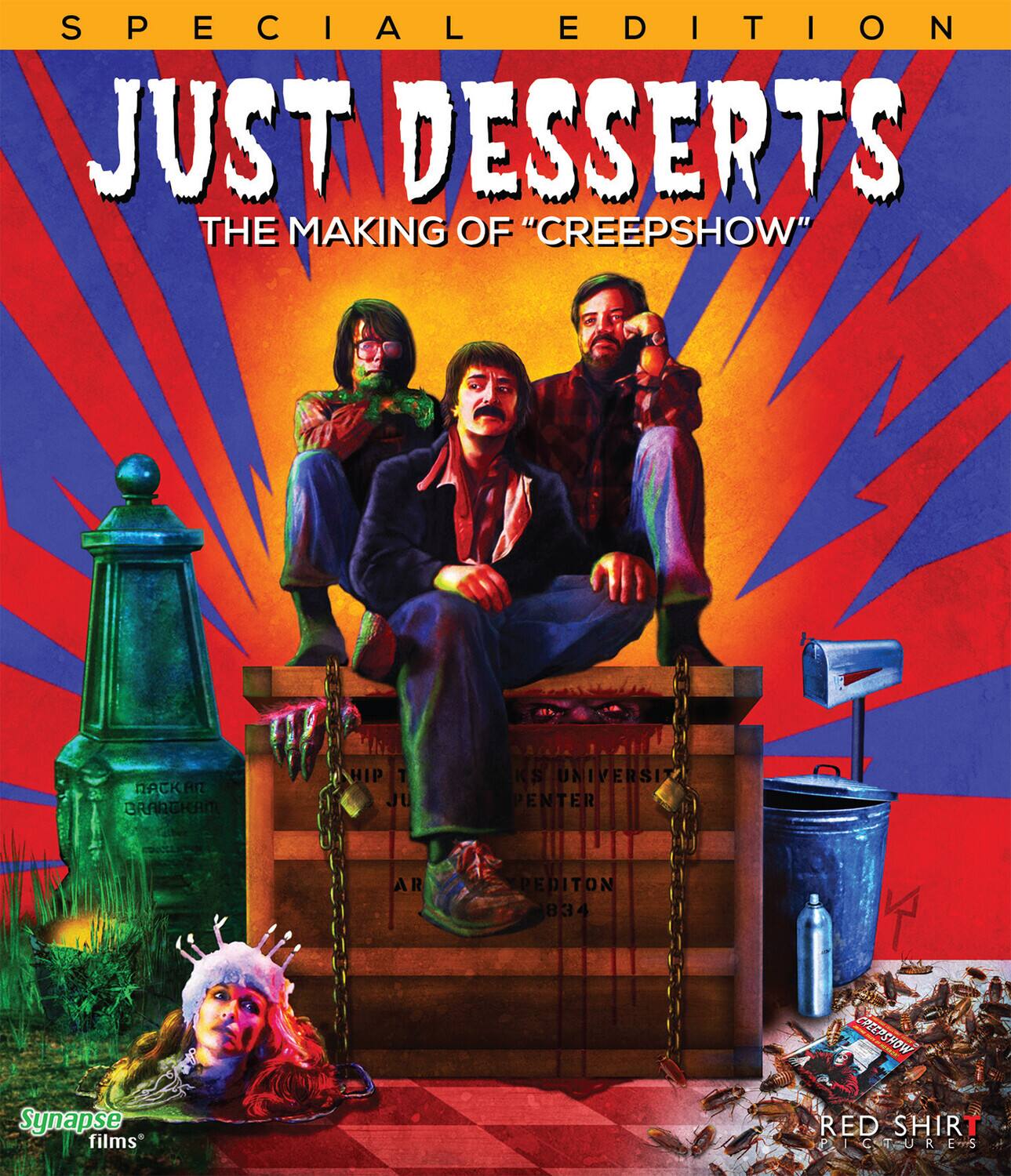 Front. Just Desserts: The Making of "Creepshow"   - BLU-RAY.
