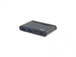 Cables to Go - C2G 26914 USB-C Hub with USB-A, USB-C and Power Delivery - Black