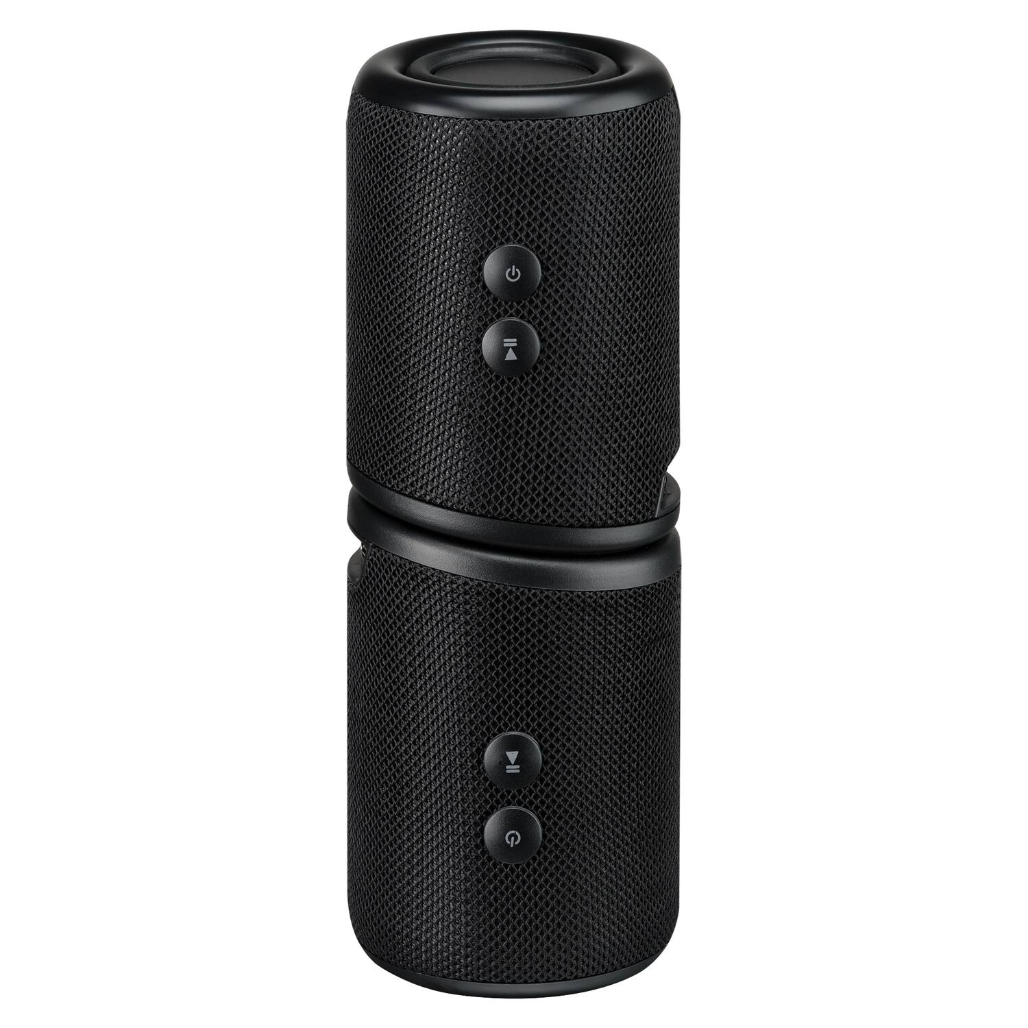 Back. iLive Electronics - Magnetic+ Portable Bluetooth Stereo Speakers True Wireless ISB2133B - Black.