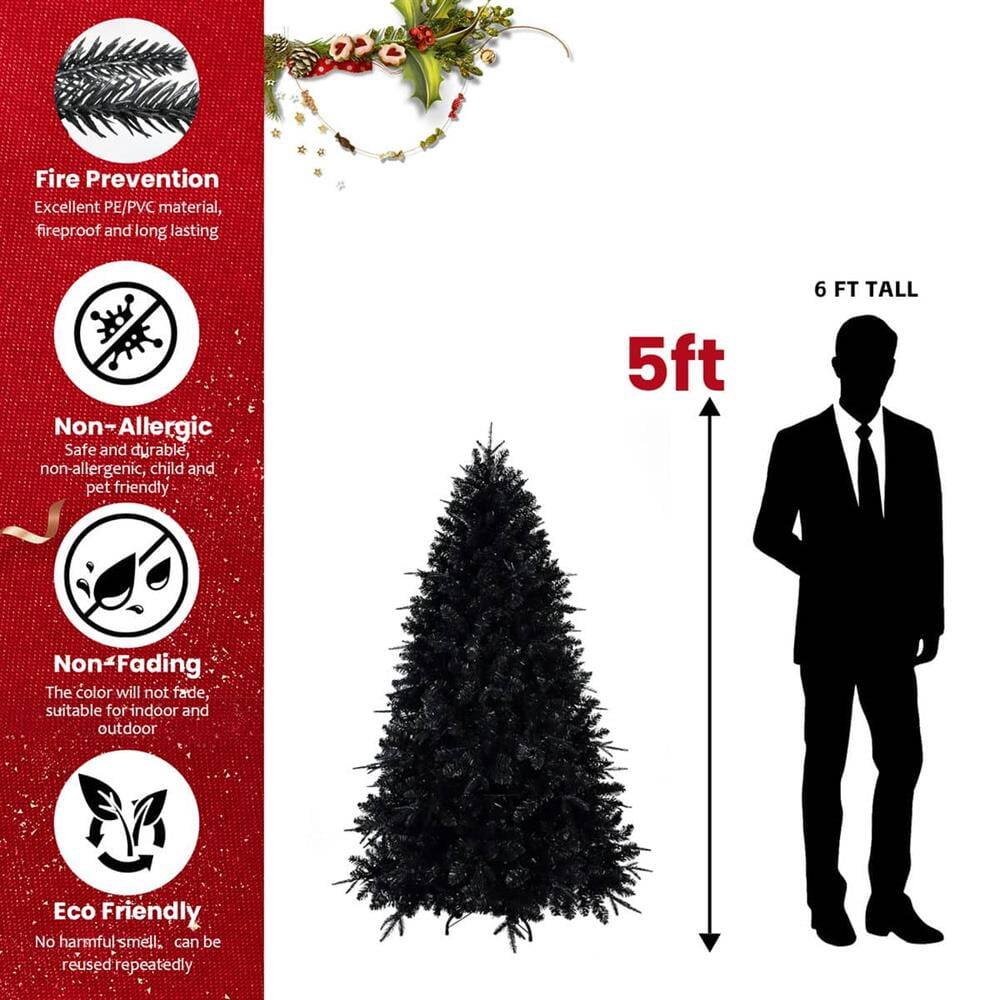 - Fire Prevention: Excellent PE/PVC material, fireproof and long lasting
- Non-Allergic: Safe and durable, non-allergenic, child and pet friendly
- Non-Fading: The color will not fade, suitable for indoor and outdoor
- Eco Friendly: No harmful smell, can be reused repeatedly

5ft

6 FT TALL