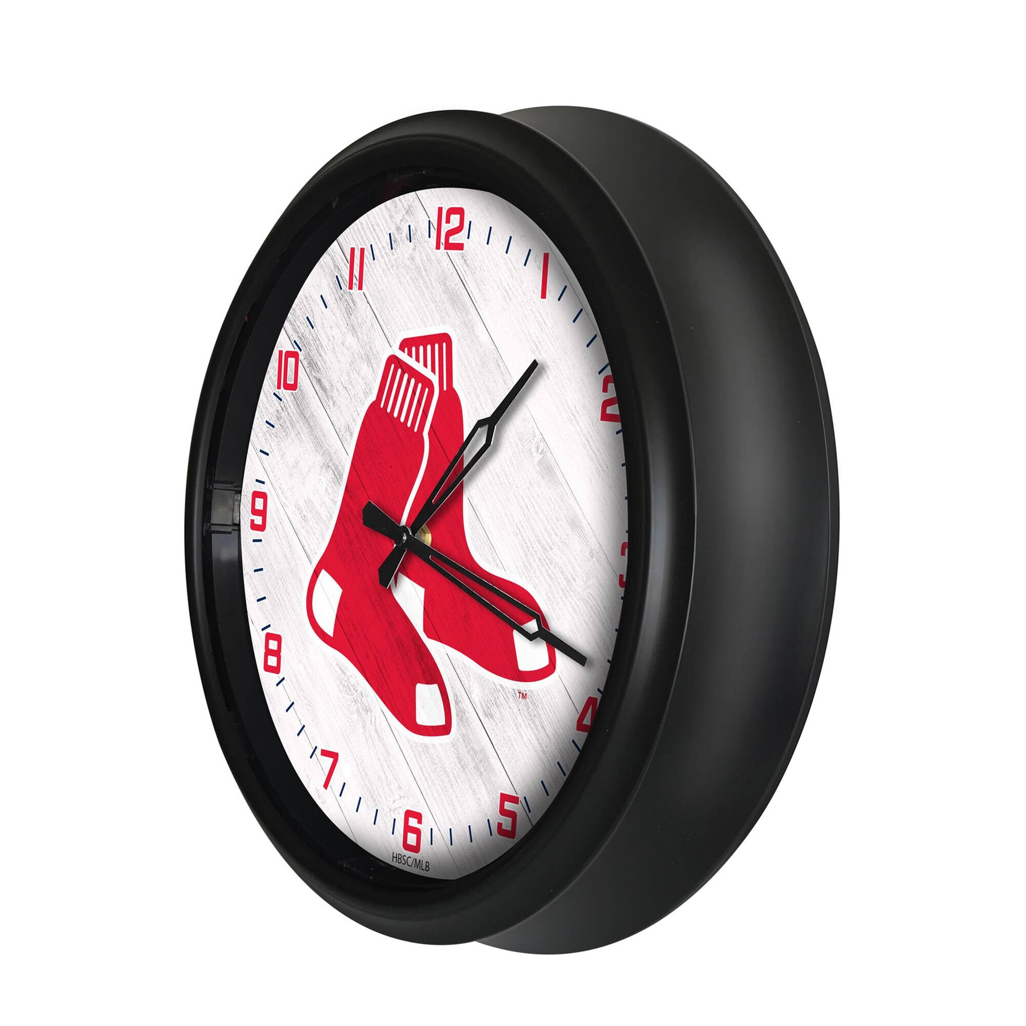Alt View 1. Holland Bar Stool Co. - Indoor/Outdoor LED Wall Clock - Multicolor.