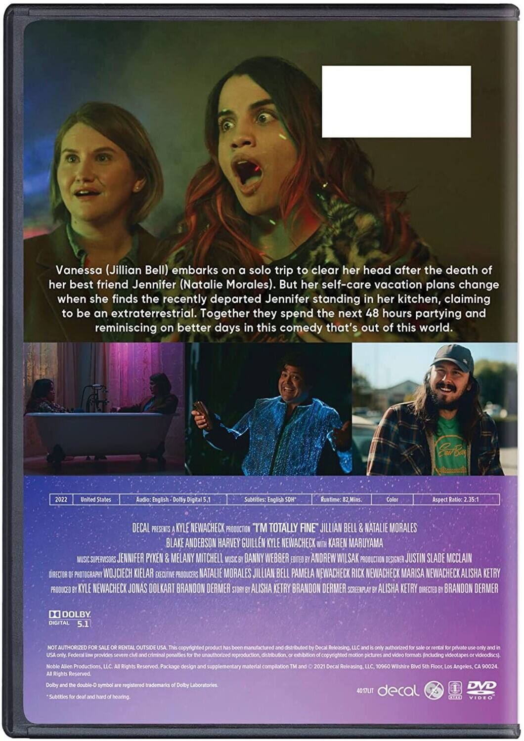 Alt View 1. I'm Totally Fine   - DVD.