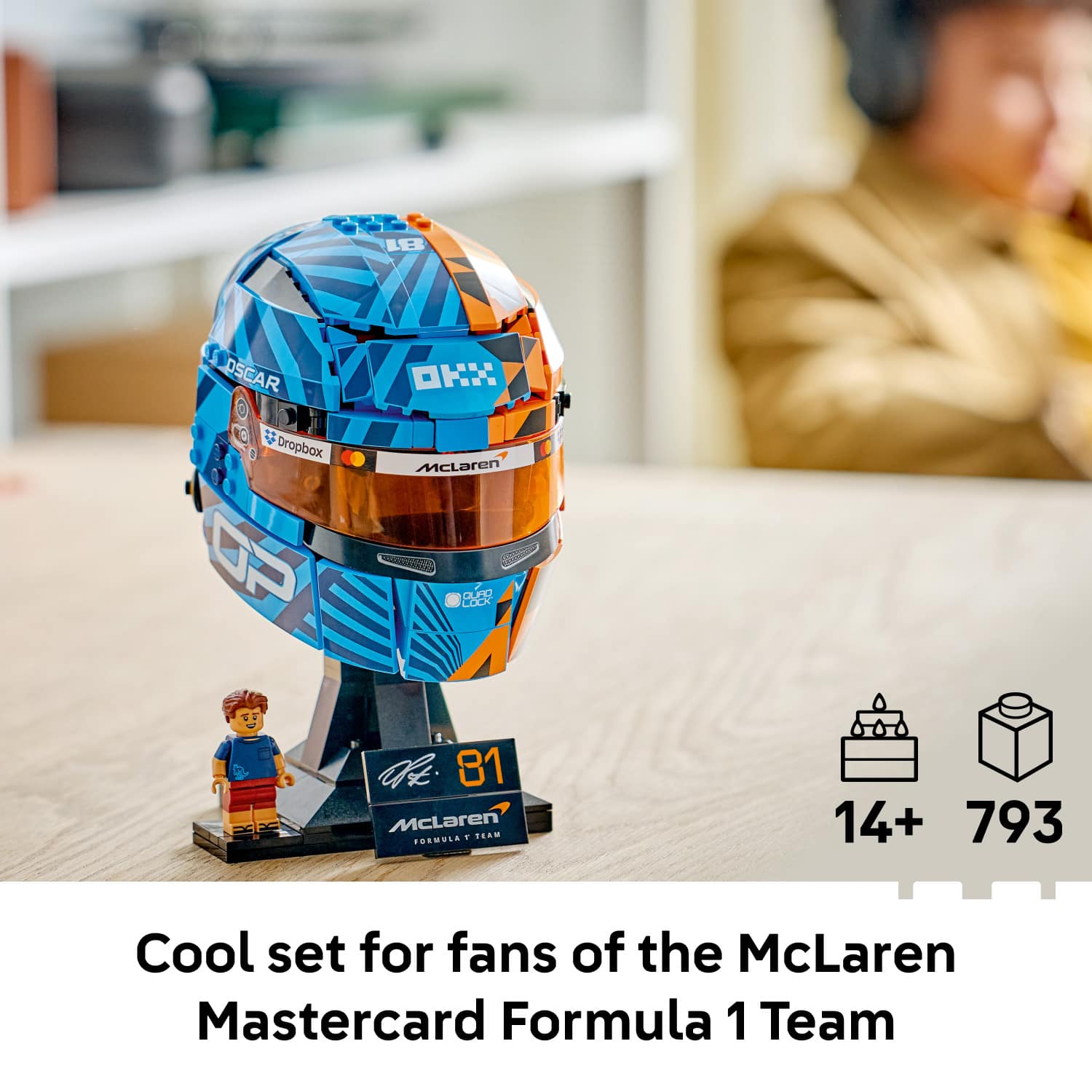 LEGO Editions McLaren Mastercard F1 Team Oscar Piastri Helmet