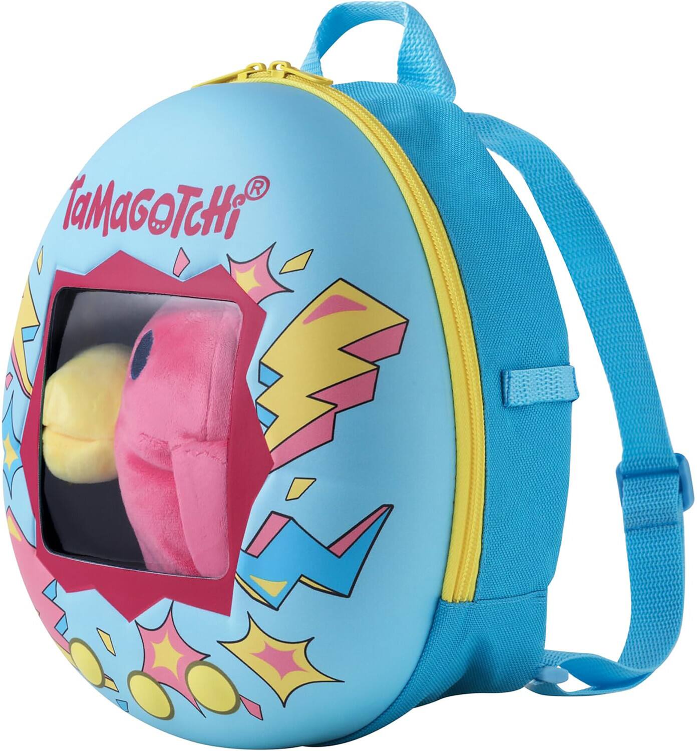 Alt View 3. Bandai - Tamagotchi - Adventure Companion Backpack - Hashizotchi Plush   - COLLECTIBLES - Multicolor.