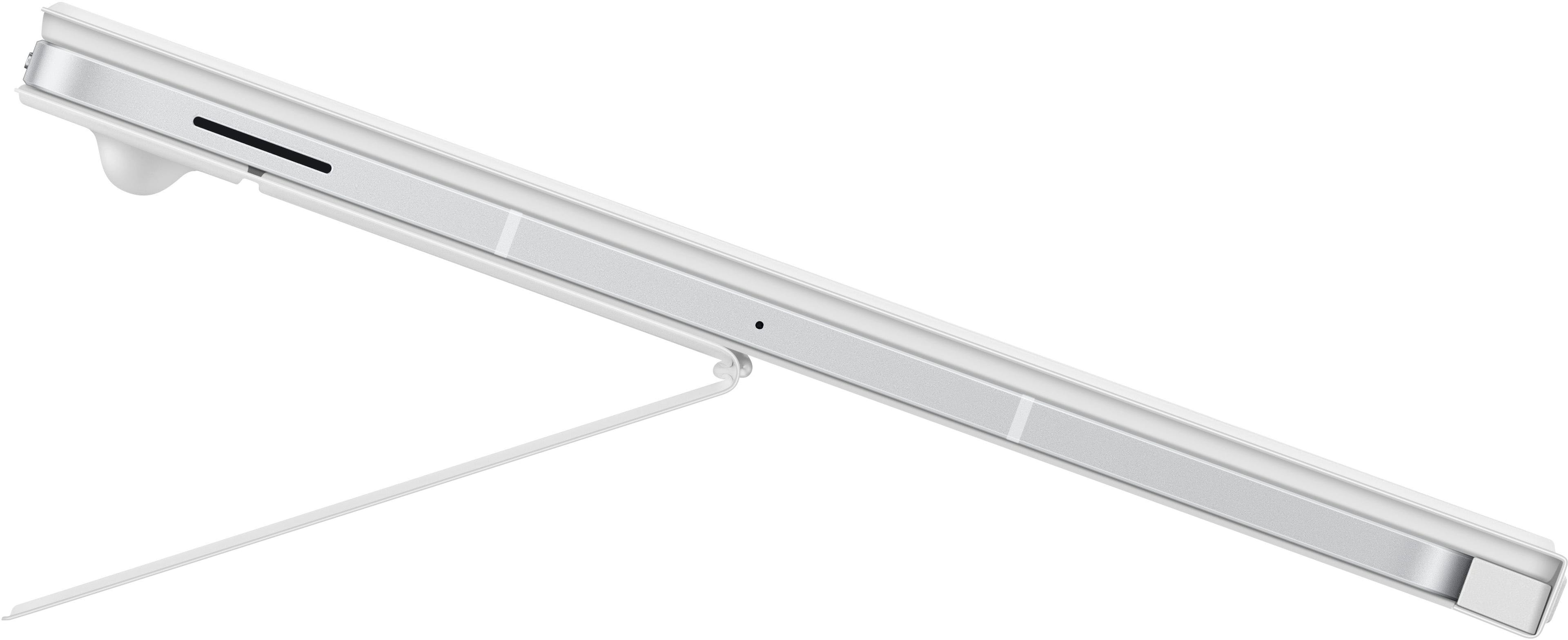 Alt View 14. Samsung - Galaxy Tab S10 FE+ Book Cover Keyboard -AI Key - White.