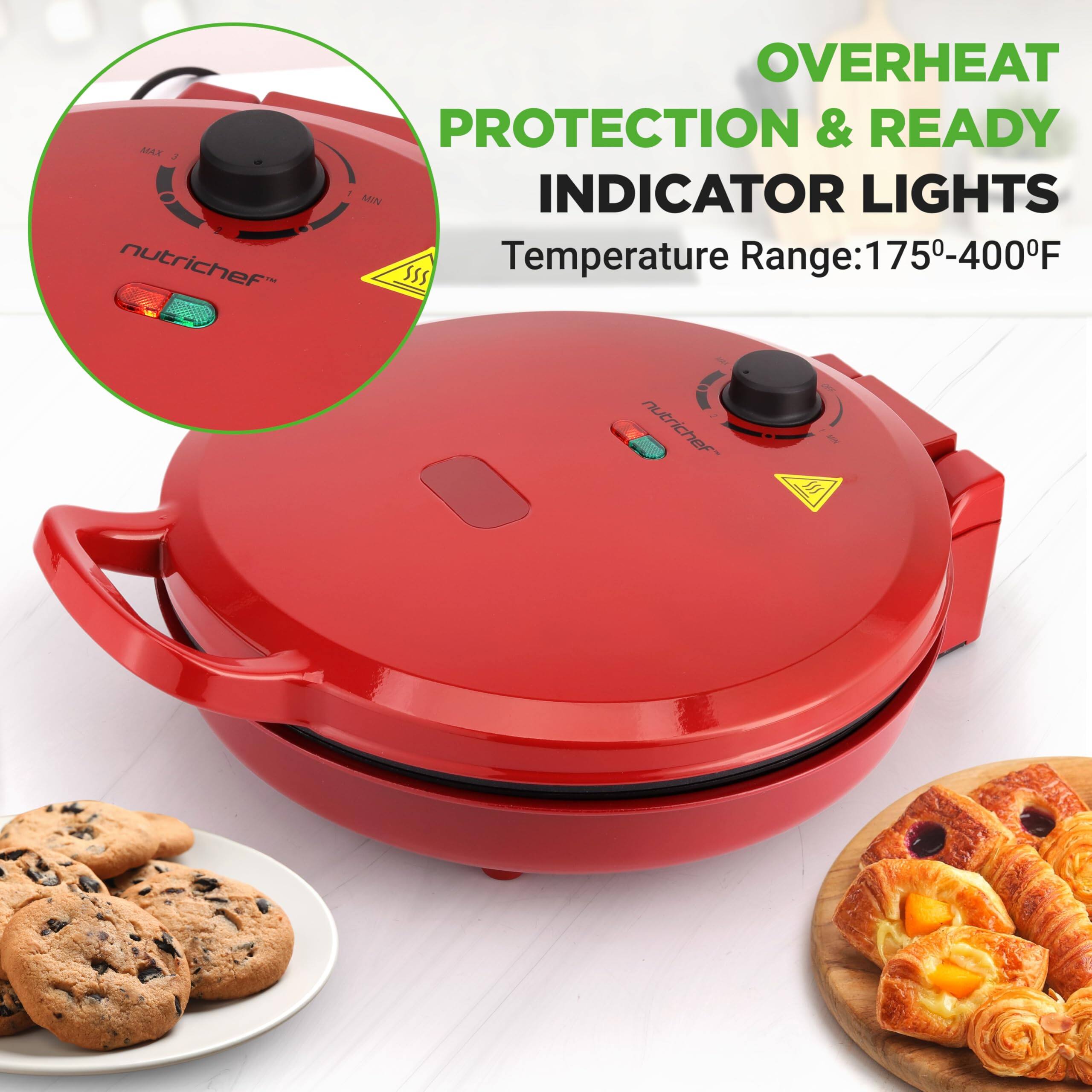 ADEX 3 nutrichef  
OVERHEAT PROTECTION & READY INDICATOR LIGHTS  
Temperature Range: 175-400°F